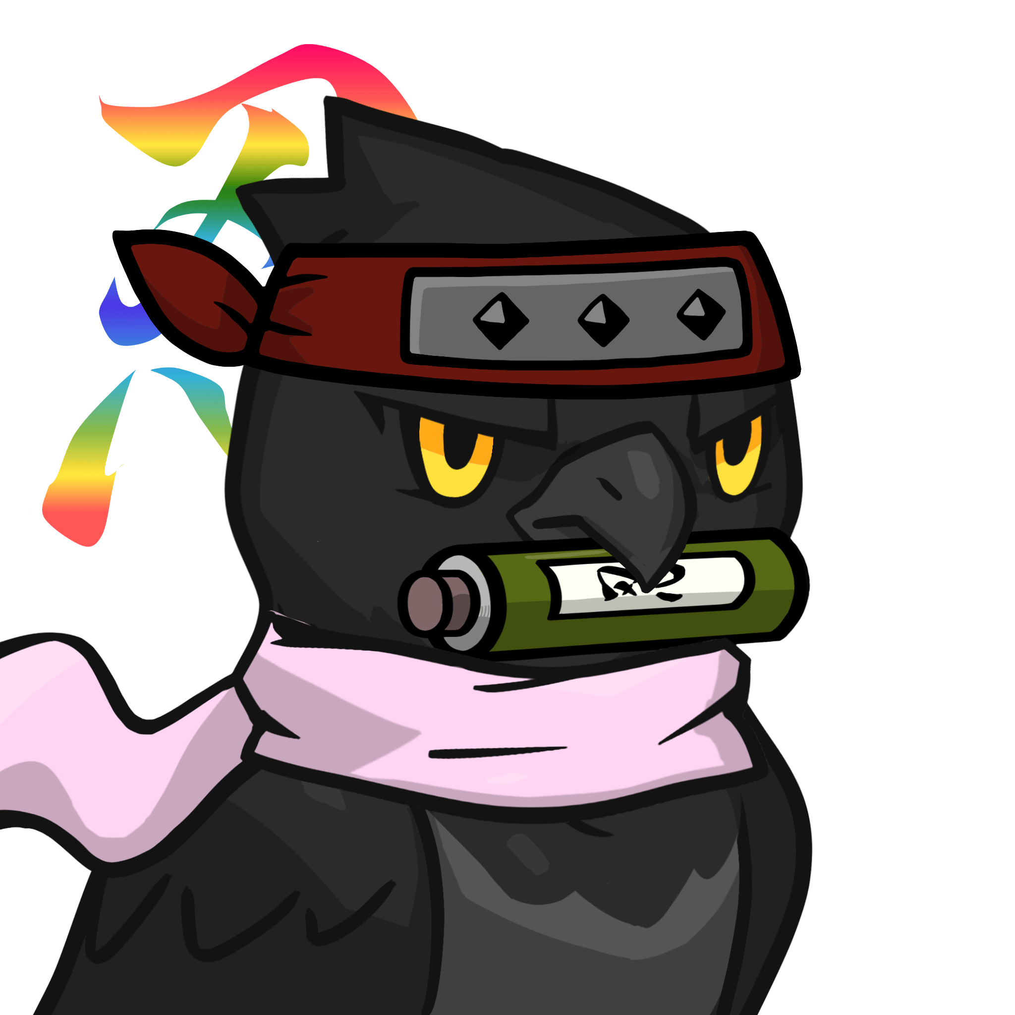 Narukami-Crow(scroll) #08861