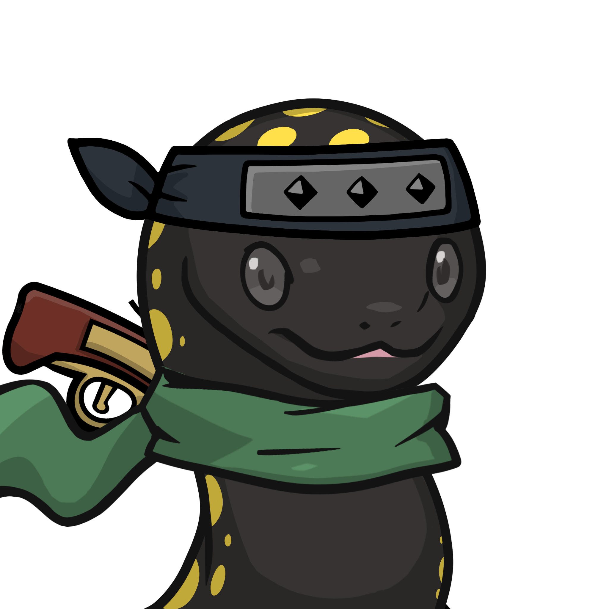 Orochi-Pointed salamander #09004