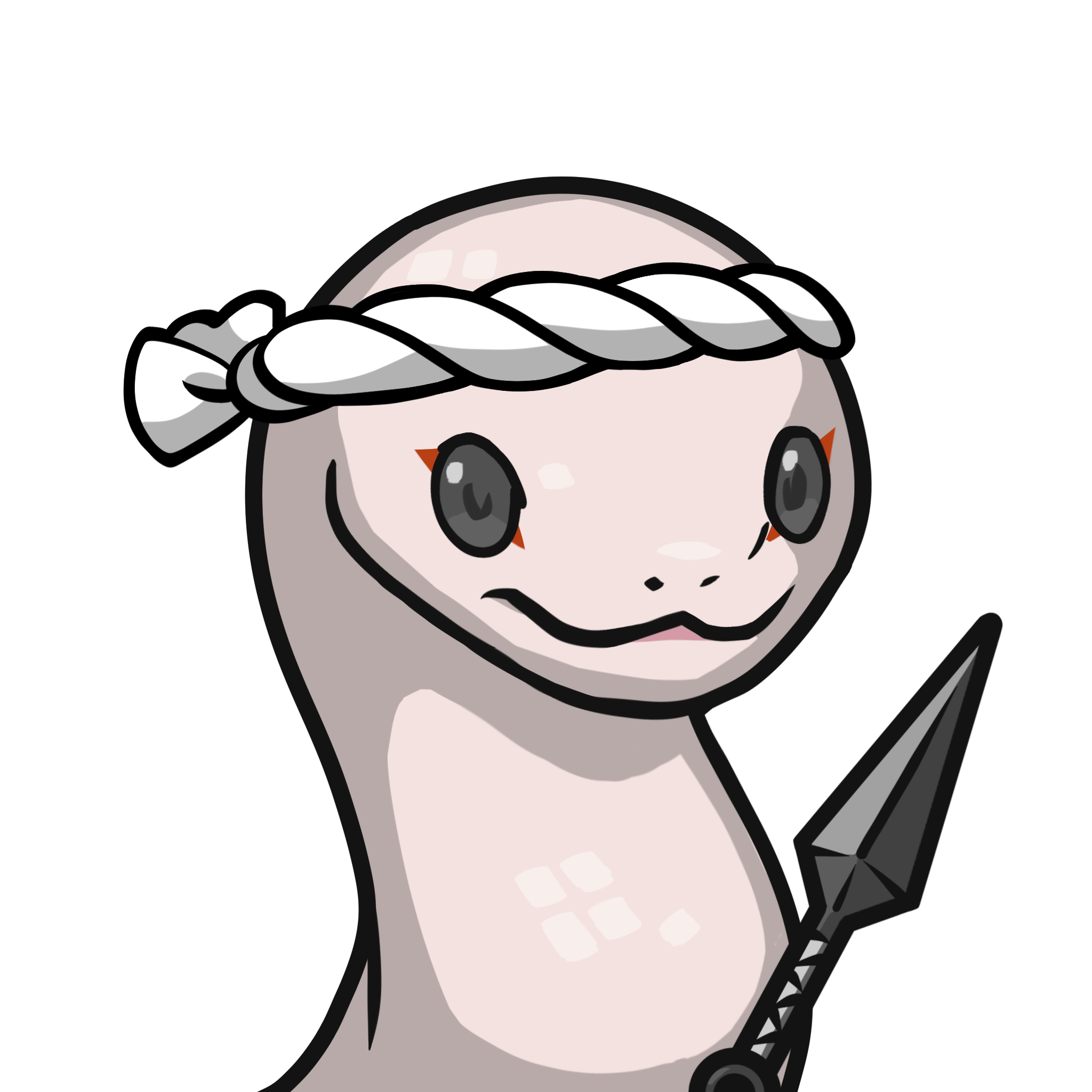 Orochi-Albino Japanese rat snake #09076