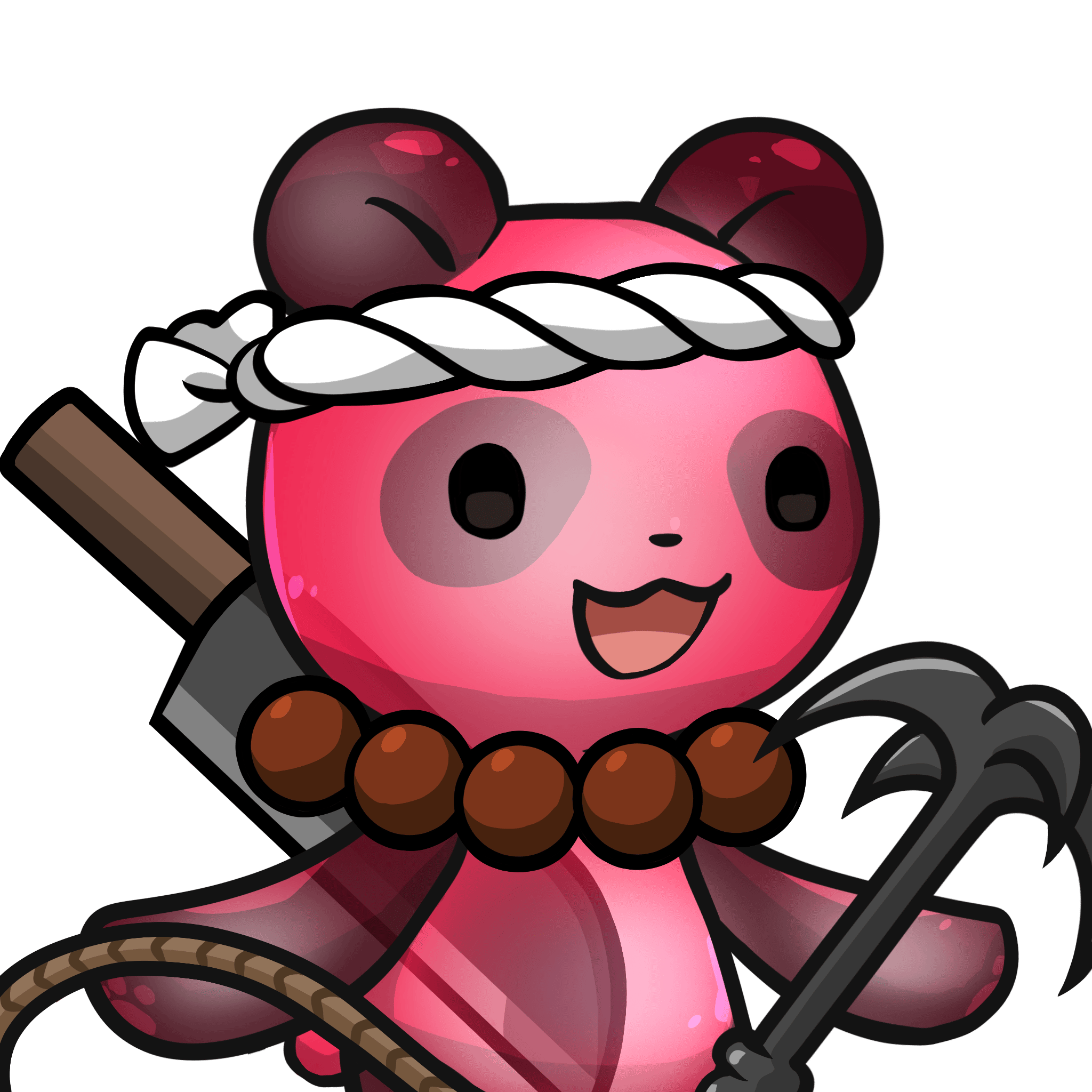 Leelee-Gummypanda-strawberry #09084