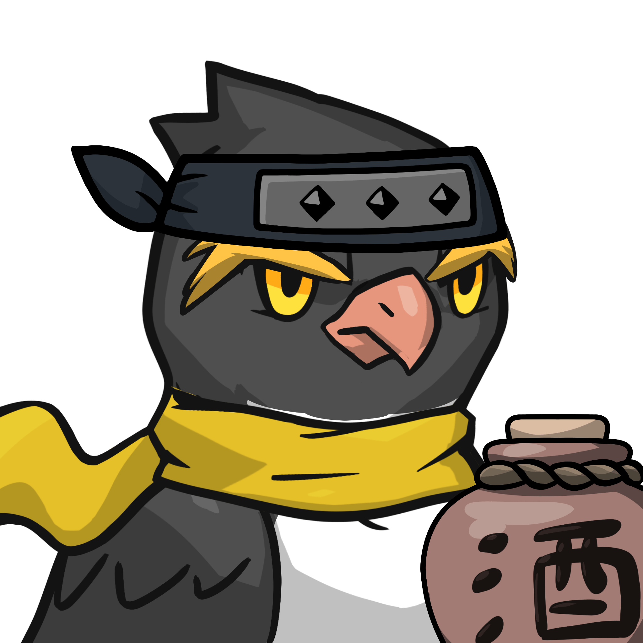 Narukami-Rockhopper penguin #09145