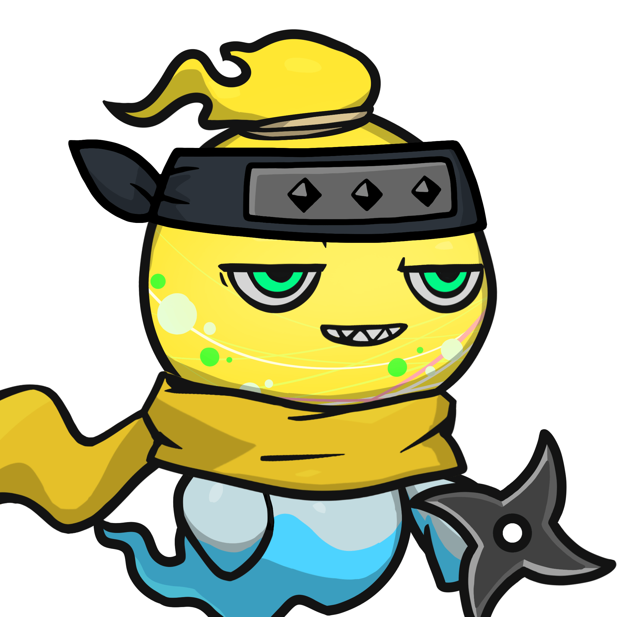 Mitama-Water balloon yo-yo(yellow) #09173