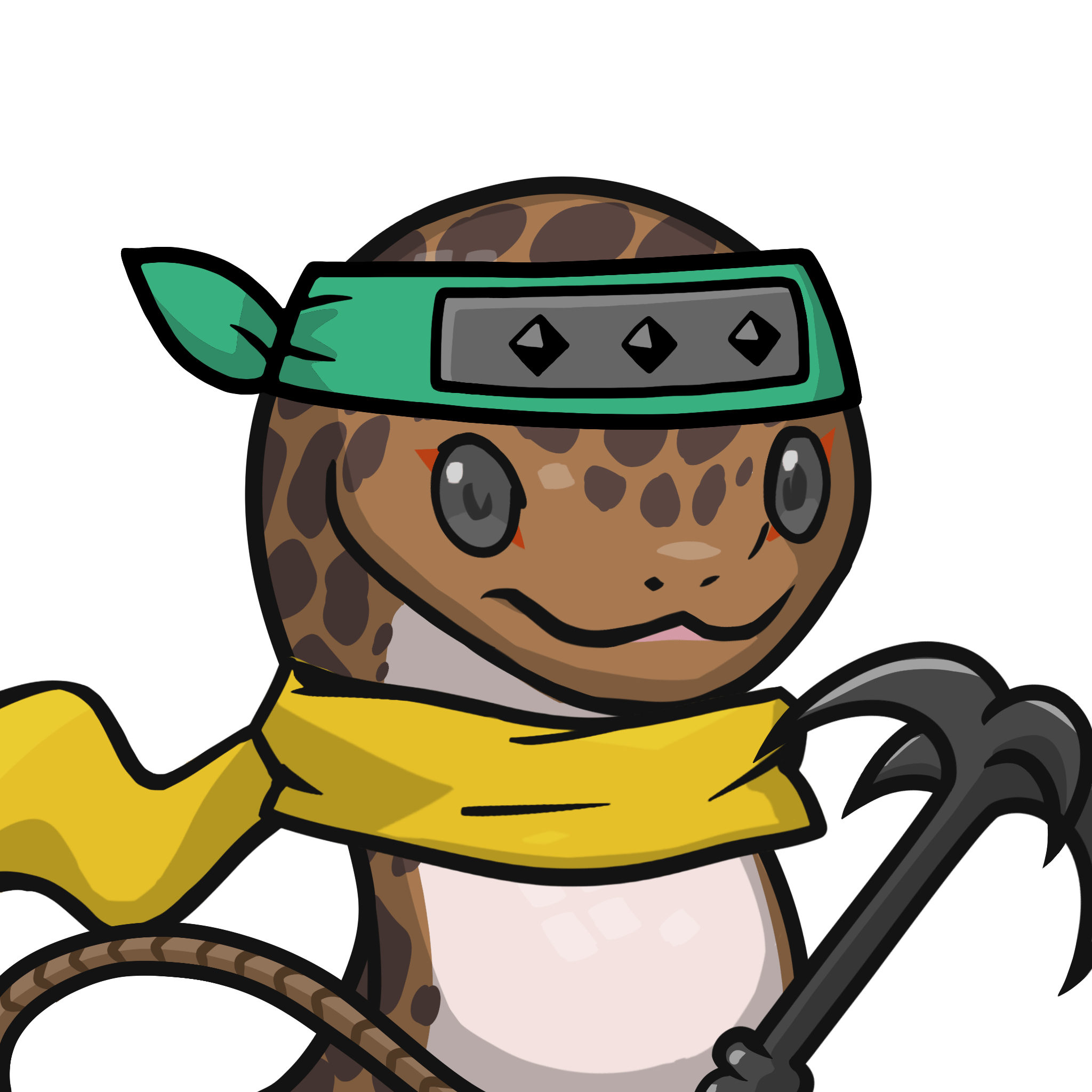 Orochi-Leopard lizard02 #09189