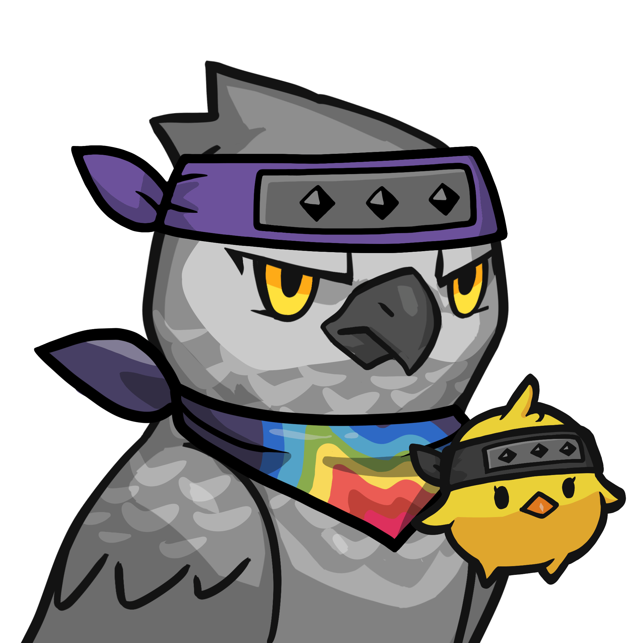 Narukami-Grey parrot #09420