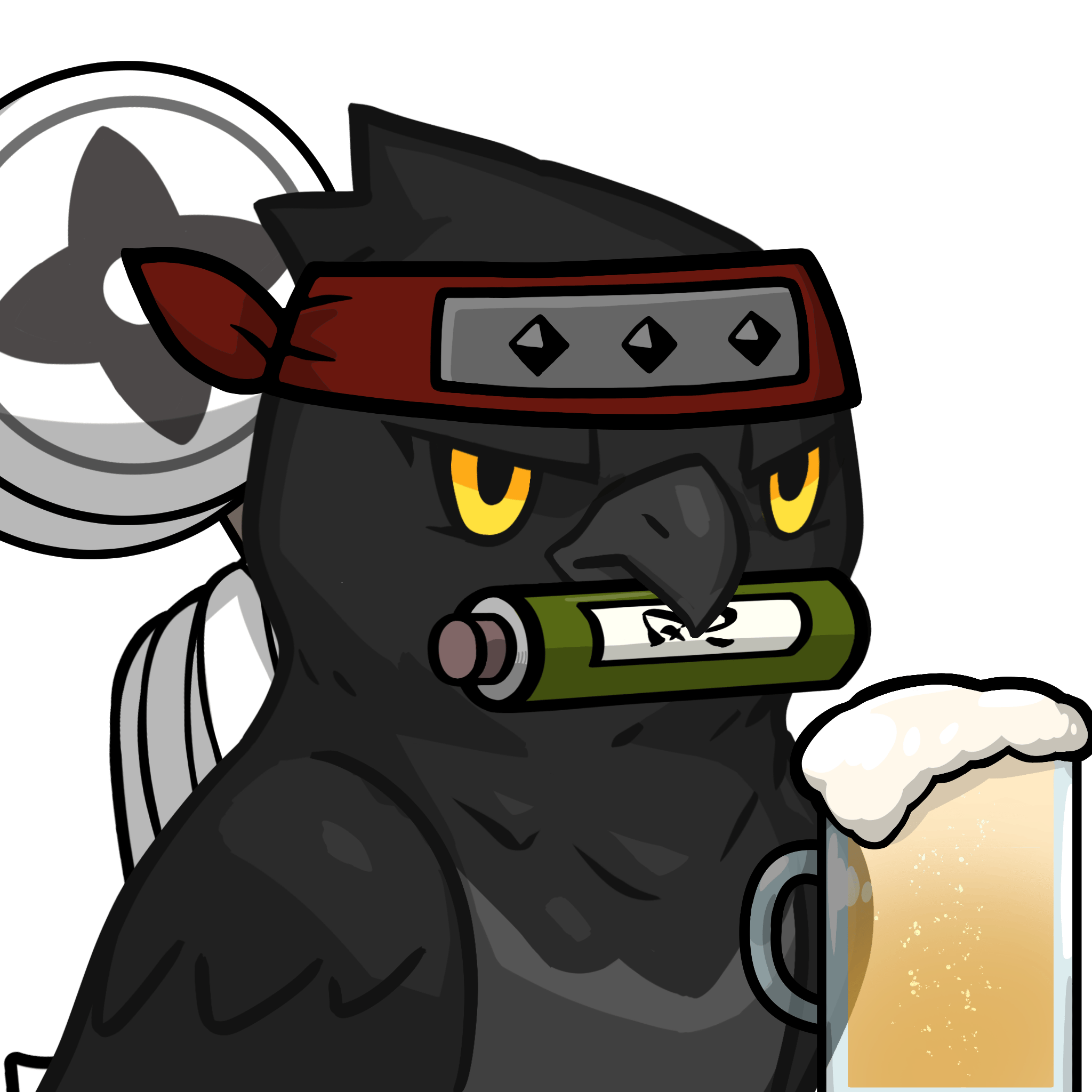 Narukami-Crow(scroll) #09783