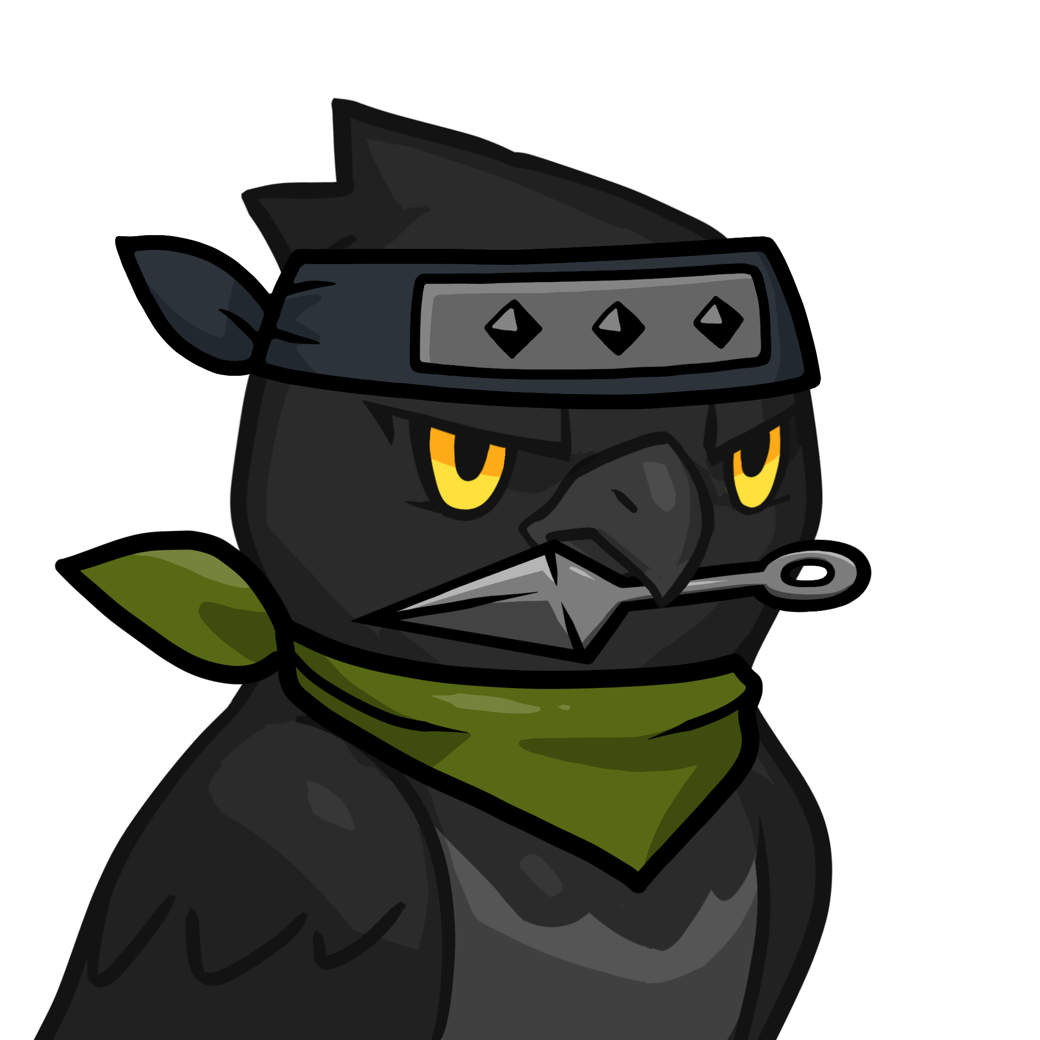 Narukami-Crow(kunai) #09903