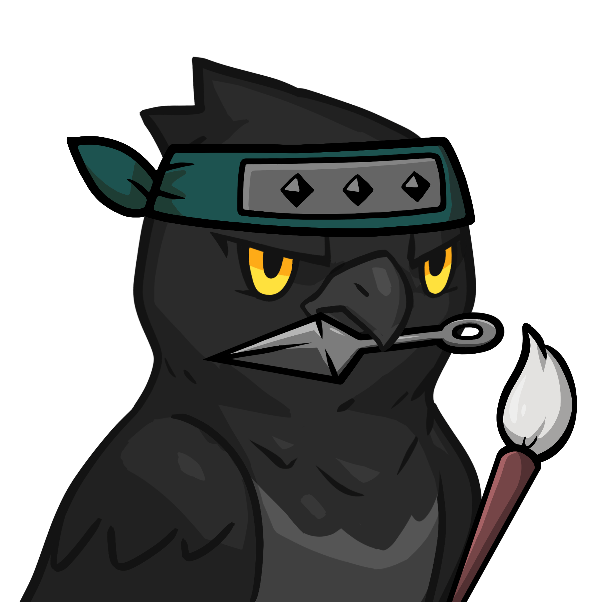Narukami-Crow(kunai) #09978