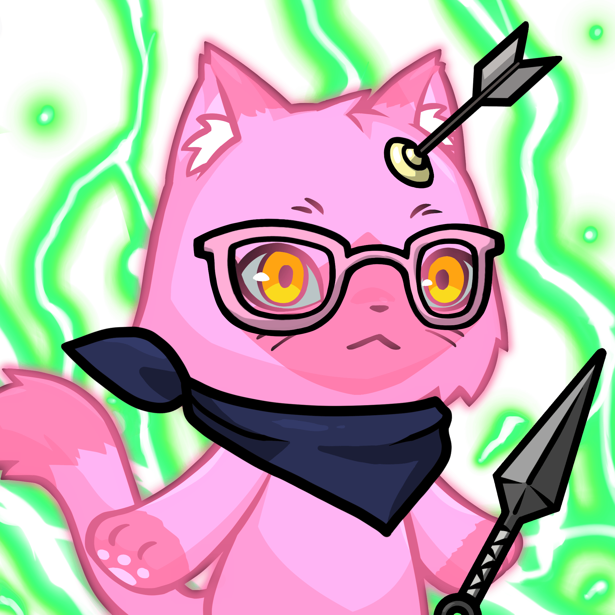 Setsuna-Neon pink #12169
